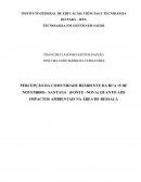 PERCEPÇÃO DA COMUNIDADE RESIDENTE DA RUA 15 DE NOVEMBRO - SANTANA (FONTE –NOVA) QUANTO AOS IMPACTOS AMBIENTAIS NA ÁREA DE RESSACA