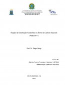 Reação de Substituição Nucleofílica no Átomo de Carbono Saturado