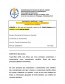 A Licenciatura em Pedagogia