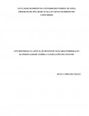 CONTROVÉRSIAS NA APLICAÇÃO DO INSTITUTO DA DESCONSIDERAÇÃO DA PERSONALIDADE JURÍDICA NAS RELAÇÕES DE CONSUMO