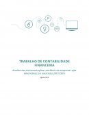 A Contabilidade Financeira