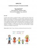 Adoção - Assistência Social junto a formação da família