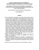 O USO DA TECNOLOGIA NO TRATAMENTO E REAPROVEITAMENTO SUSTENTÁVEL DE ÁGUAS CINZAS