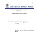 RELATÓRIO DE ESTÁGIO CURRICULAR OBRIGATÓRIO I: Caracterização socioinstitucional do Programa Bolsa Família- Araripina-PE