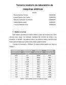 Modelo Relatório de Laboratório de Máquinas Elétricas