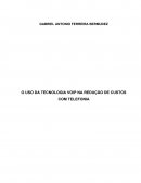 O USO DA TECNOLOGIA VOIP NA REDUÇÃO DE CUSTOS COM TELEFONIA