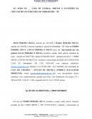 AÇÃO DE ALIMENTOS c/ PROVISÓRIOS