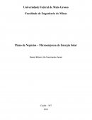 Plano de Negócios – Microempresa de Energia Solar