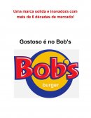 Uma Marca Solida e Inovadora com Mais de 6 Décadas de Mercado :Bob´s o Melhor