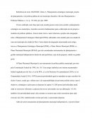 Resenha Crítica do Texto: Planejamento estratégico municipal: projeto de planejamento e de política pública de um município brasileiro.