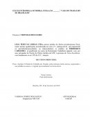 EXCELENTÍSSIMO(A) SENHOR(A) JUIZ(A) DA _______ª VARA DO TRABALHO DE BRASÍLIA/DF