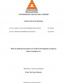 Plano de melhorias das práticas de Gestão de Desempenho na Empresa Makro Atacadista S/A