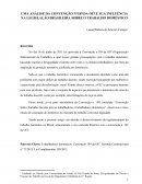 UMA ANÁLISE DA CONVENÇÃO N°189 DA OIT E SUA INFLUÊNCIA NA LEGISLAÇÃO BRASILEIRA SOBRE O TRABALHO DOMÉSTICO