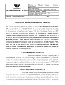 CONTRATO DE PRESTAÇÃO DE SERVIÇOS JURÍDICOS