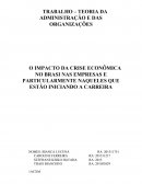 O IMPACTO DA CRISE ECONÔMICA NO BRASIL NAS EMPRESAS E PARTICULARMENTE NAQUELES QUE ESTÃO INICIANDO A CARREIRA