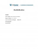 Plano de Aula