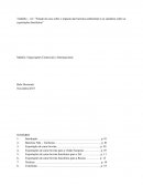 Estudo de Caso Sobre: O Impacto das Barreiras Ambientais/e ou Sanitárias Sobre as Exportações Brasileiras