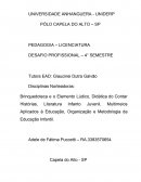 DESAFIO PROFISSIONAL – 4° SEMESTRE