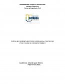ESTUDO DO COMPORTAMENTO DE MATERIAIS DA CONSTRUÇÃO CIVIL VISANDO O CONFORTO TÉRMICO