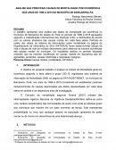 ANÁLISE DAS PRINCIPAIS CAUSAS DE MORTALIDADE POR OCORRÊNCIA NOS ANOS DE 1996 A 2015