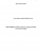 AMBIENTAL EFETIVO: Análise da Lei Estadual 6.787/2006 e sua eficácia em Alagoas
