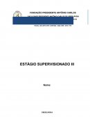 ESTÁGIO SUPERVISIONADO III