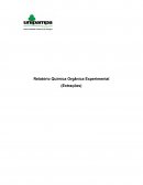 Relatório Química Orgânica Experimental