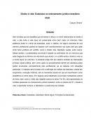 Direito à vida: Eutanásia no ordenamento jurídico brasileiro atual