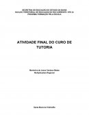 ATIVIDADE FINAL DO CURO DE TUTORIA