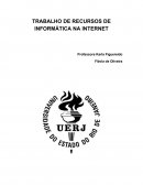 Recursos da informática na Internet