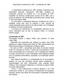 Assembleia Constituinte de 1987 – Constituição de 1988