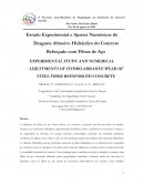 Estudo Experimental e Ajustes Numéricos do Desgaste Abrasivo Hidráulico do Concreto Reforçado com Fibras de Aço