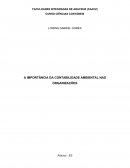 A IMPORTÂNCIA DA CONTABILIDADE AMBIENTAL NAS ORGANIZAÇÕES