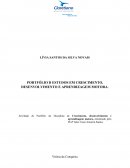 PORTFÓLIO D ESTUDOS EM CRESCIMENTO, DESENVOLVIMENTO E APRENDIZAGEM MOTORA