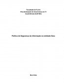 A Científica Política de Segurança da Informação