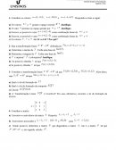 Ciências Exatas e Tecnológicas Álgebra Linear