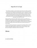 Biografía de Van Gogh