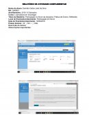 RELATÓRIO DE ATIVIDADE COMPLEMENTAR