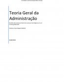 Desafios das Empresas Diante aos Avanços Tecnológicos em Um Mundo Globalizado