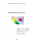 Origami na Sala de Aula