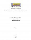 PRÁTICA DE ENSINO: VIVÊNCIA NO AMBIENTE EDUCATIVO (PE:VAE) POSTAGEM 2: ATIVIDADE 2 SEQUÊNCIA DIDÁTICA