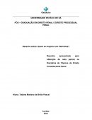 Resenha sobre: Quem se importa com Pedrinhas?