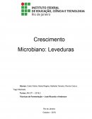 O Relatório de Crescimento Microbiano