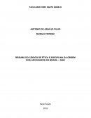 RESUMO DO CÓDIGO DE ÉTICA E DISCIPLINA DA ORDEM DOS ADVOGADOS DO BRASIL – OAB