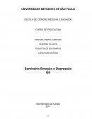 O Seminário Emoção e Depressão