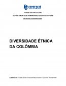 A DIVERSIDADE ÉTNICA DA COLÔMBIA