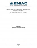 GESTÃO DA PRODUÇÃO INDUSTRIAL - AUTOMAÇÃO DA PRODUÇÃO INDUSTRIAL