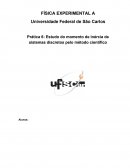 Estudo do Momento de Inércia de Sistemas Discretos Pelo Método Científico