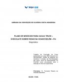 PLANO DE NEGÓCIOS PARA CACAU TRUCK – CHOCOLATE SOBRE RODAS NA CIDADE BELÉM