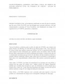 EXCELENTÍSSIMO(A) SENHOR(A) DOUTOR(A) JUIZ(A) DE DIREITO DO JUIZADO ESPECIAL CÍVEL DA COMARCA DE CARURU - ESTADO DE PERNAMBUCO.